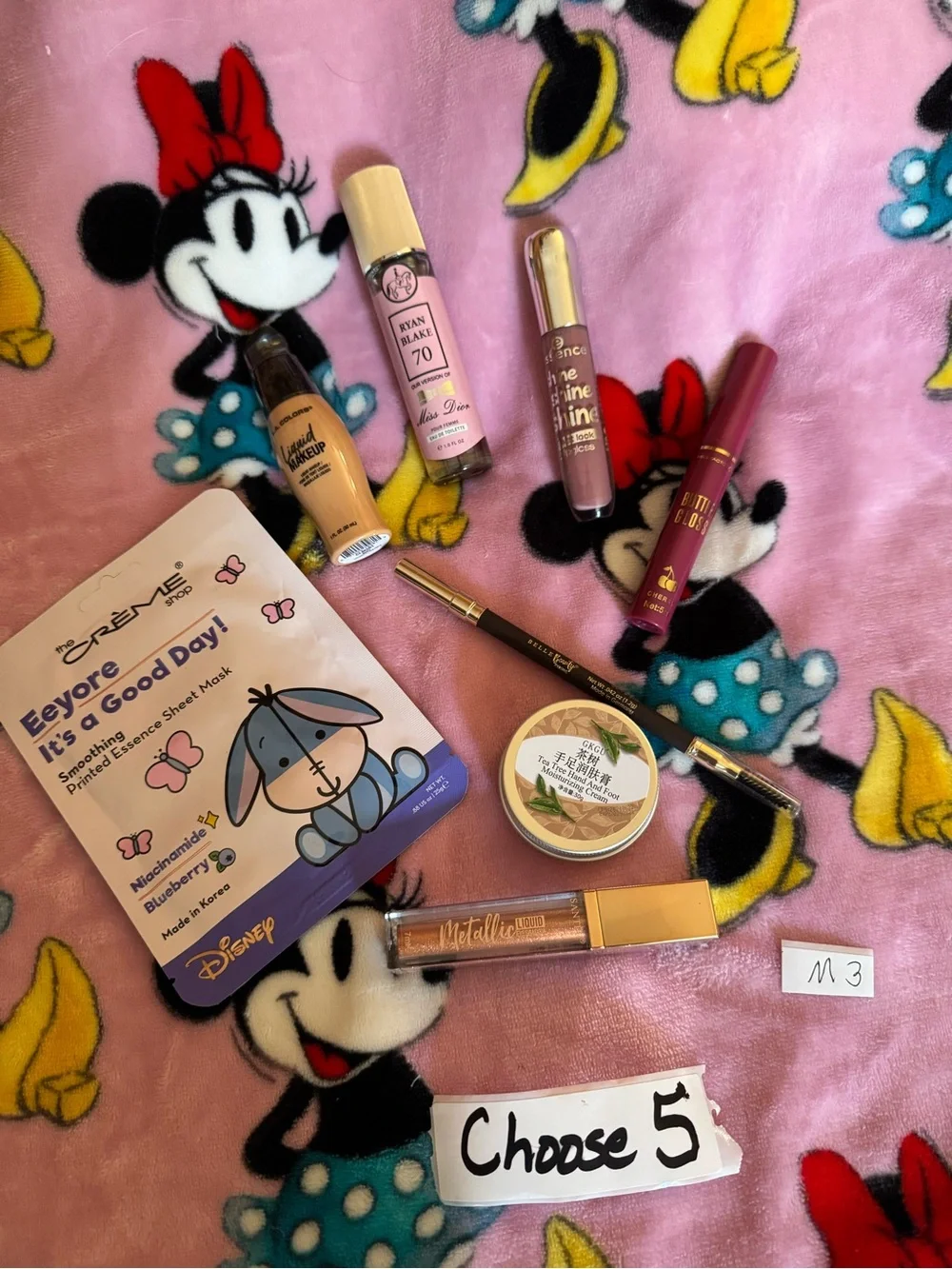 Choose 5 Items : The Crème Shop, Tea Tree Cream Ryan Blake Perfume M3